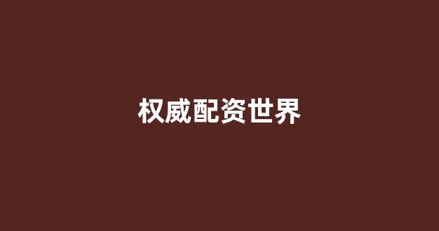 配资是什么意思